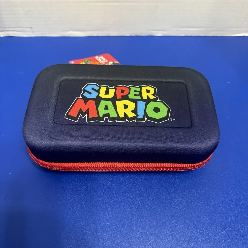 Super Mario Bros School Molded Pencil Box Case Pouch Bag Nintendo Video Gamer